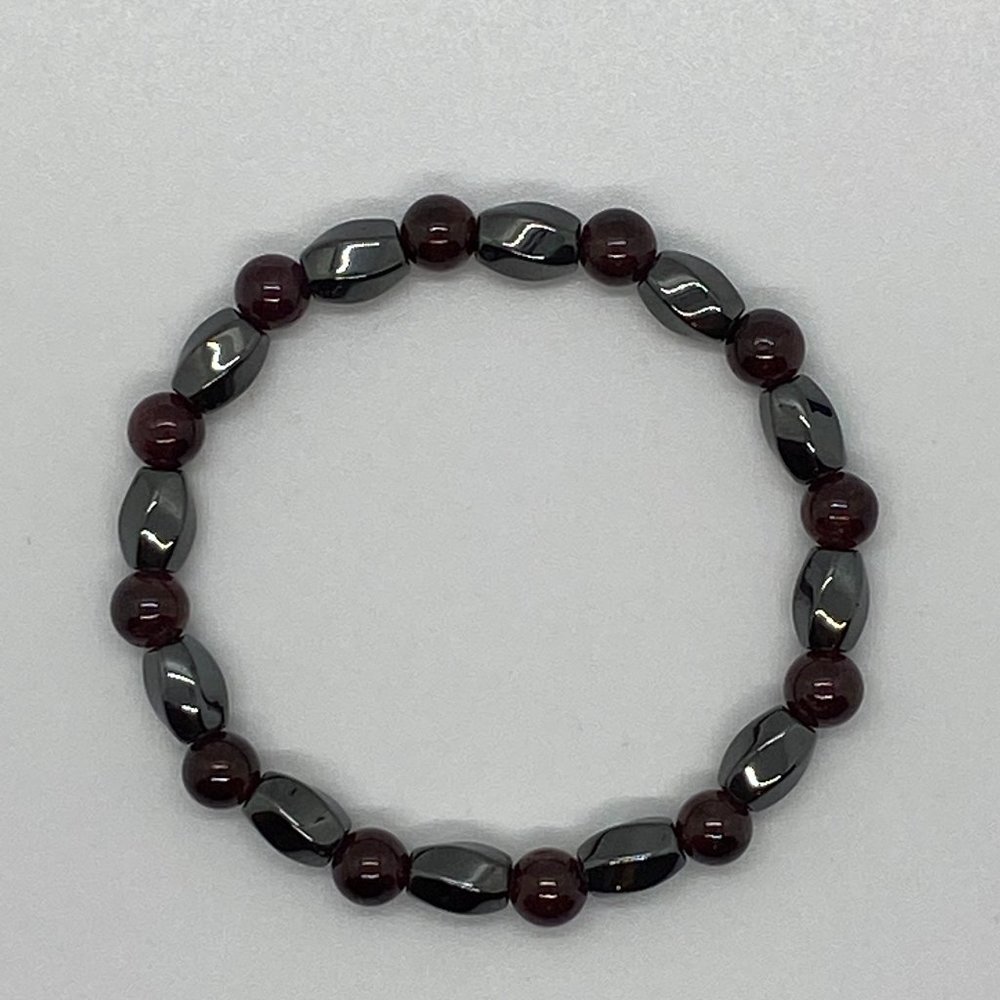 Genuine Garnet and Hematite: Heal, Purify